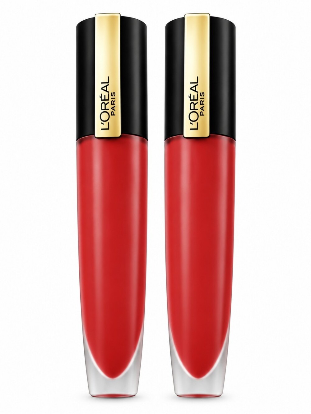 2 x L'Oreal Rouge Signature Matte Lip Stain 454 Red